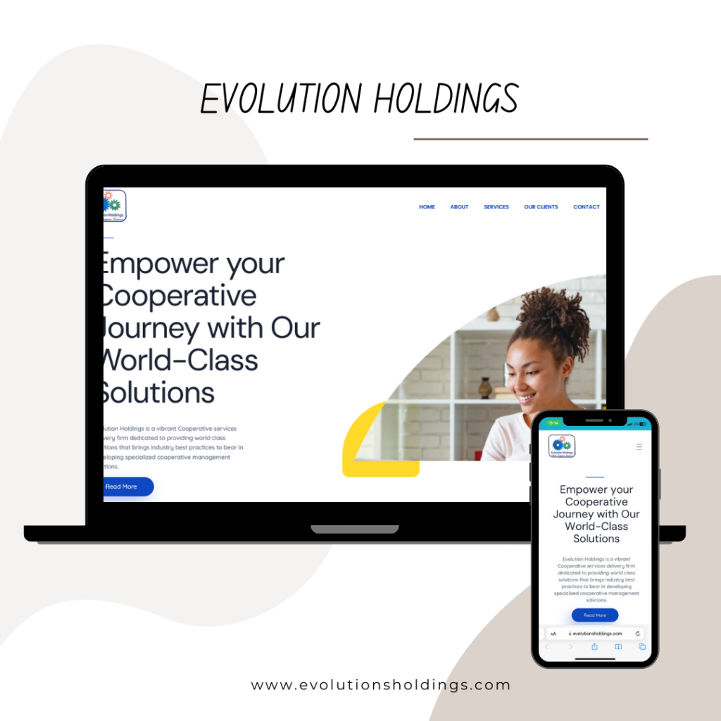 WebdesignerinLagos, PeterAdesoye,evolutionsholdings