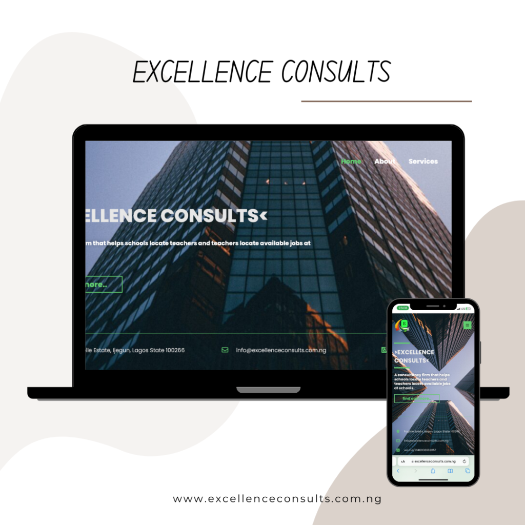 WebdesignerinLagos, PeterAdesoye
